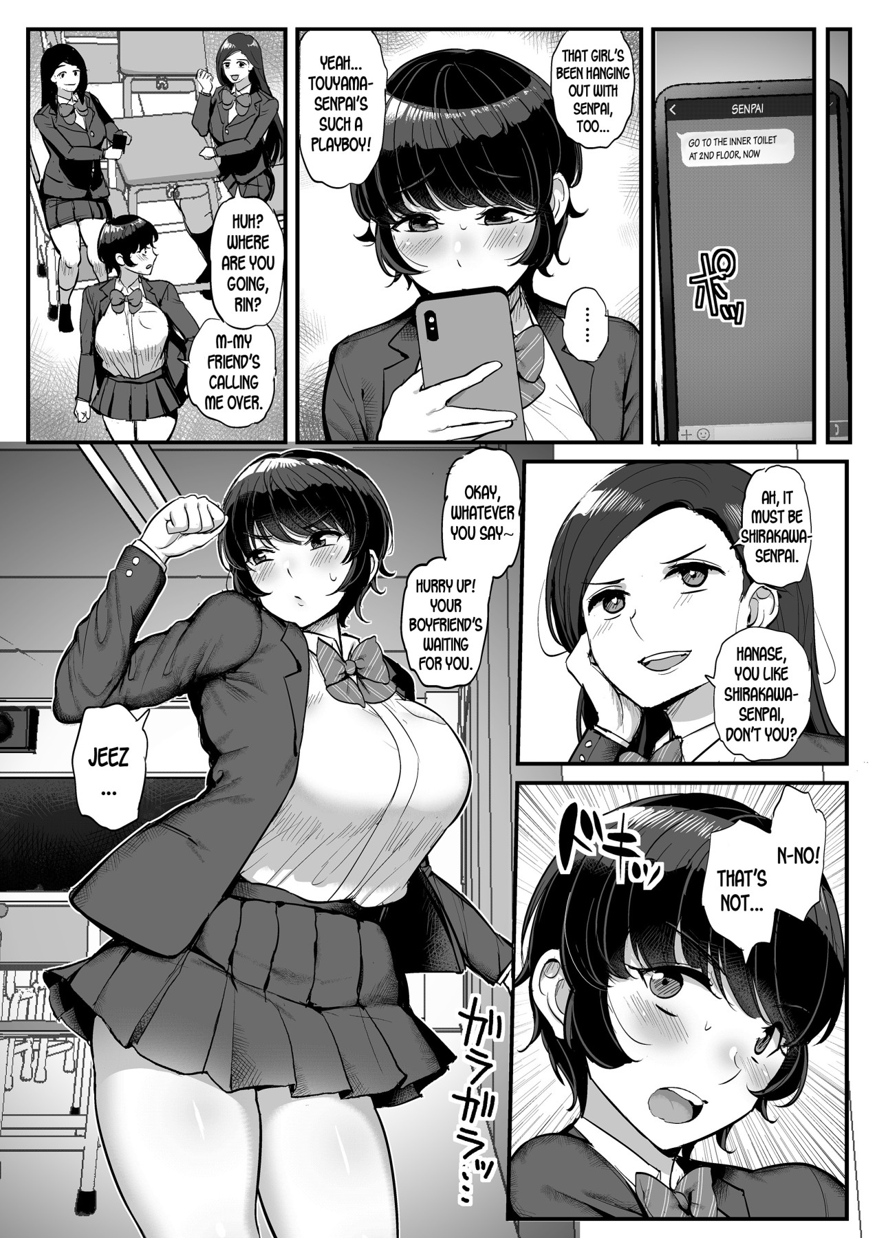 Hentai Manga Comic-My Tomboy Girlfriend Is Being Dyed His Color-Read-25